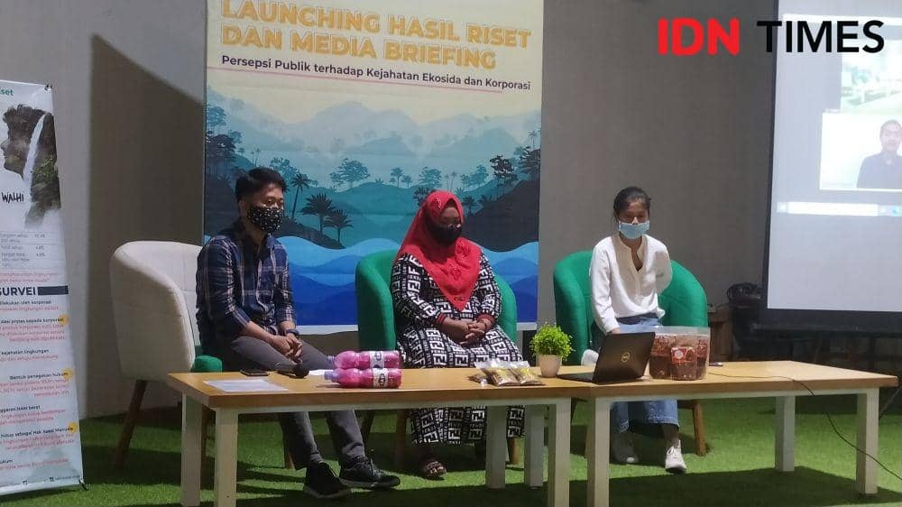 Riset WALHI: Millennial dan Gen Z Paham Ekosida adalah Pelanggaran HAM