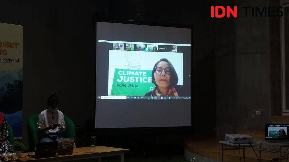 Kepala Desk Politik WALHI, Khalisah Khalid. IDN Times/Asrhawi Muin