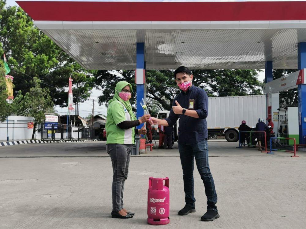 Pertamina Berikan Bright Gas Gratis bagi Pelanggan Setia Pertamax Turbo