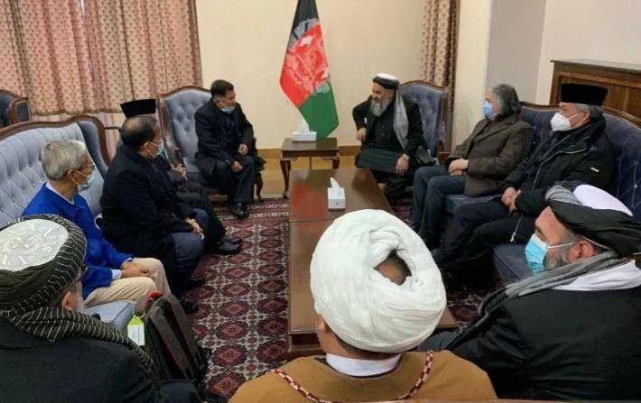 Wakil Presiden ke-10 dan 12 Jusuf "JK" Kalla bertemu dengan otoritas Pemerintah Afghanistan (ANTARA/Tim Media JK)