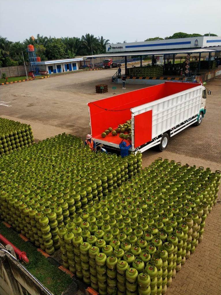 Pertamina pastikan ketersediaan stok dan distribusi LPG 3 Kg aman. Dok: Pertamina