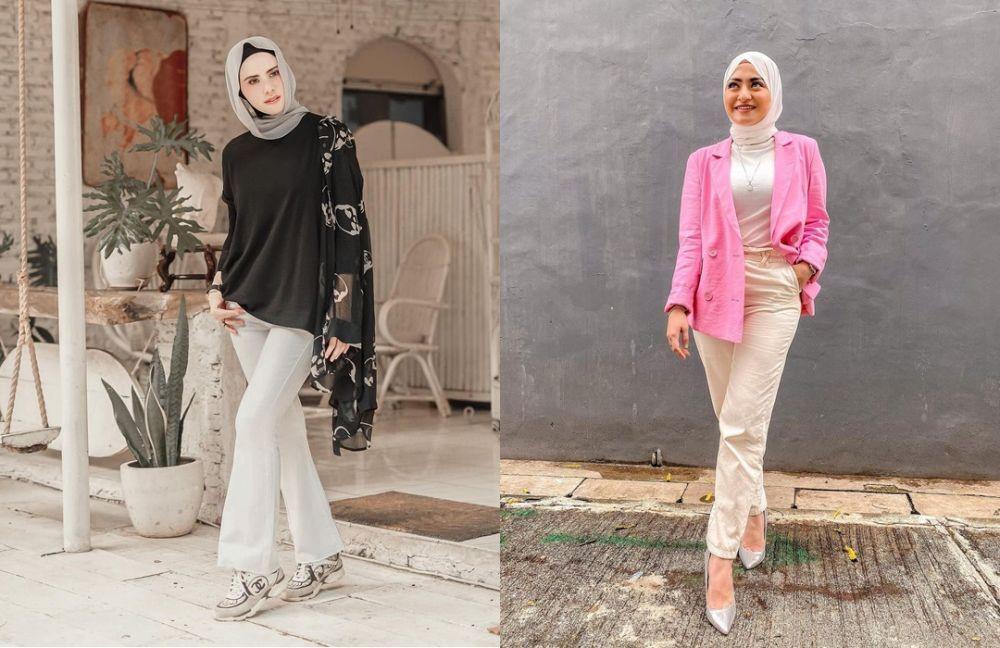10 Adu Gaya Nathalie Holscher vs Angel Lelga, Dijamin Gak Ngebosenin!