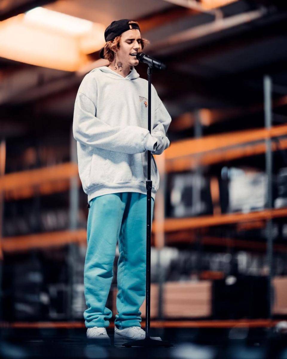 OOTD topi ala Justin Bieber (instagram.com/justinbieber)