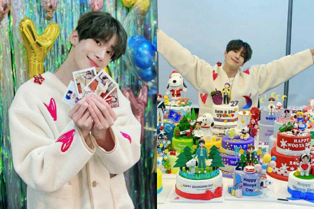9 Potret Serunya Perayaan Ulang Tahun Seungwoo VICTON pada 24 Desember