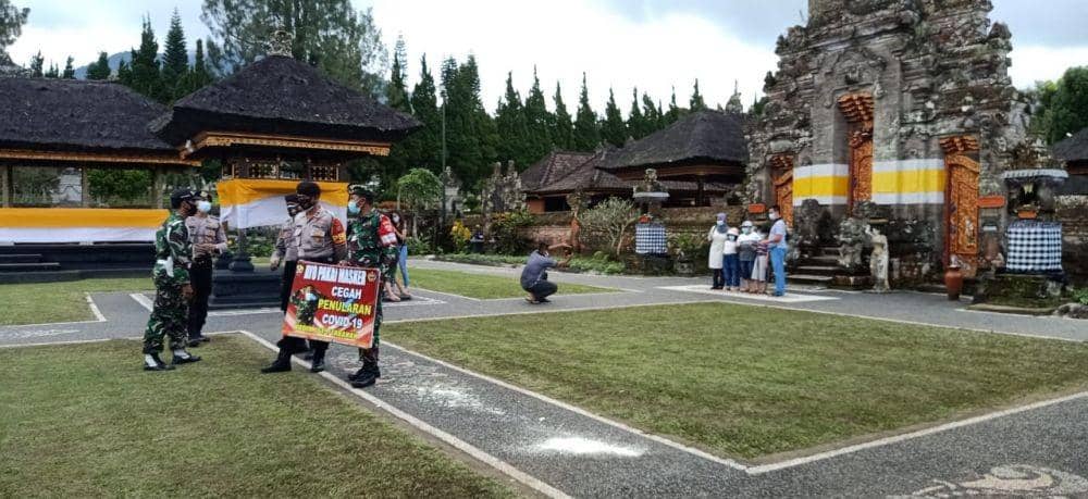 Kegiatan Satgas ENFORCE Kerumunan Kamis (24/12/2020) (Dok.IDN Times/Kodim 1619 Tabanan)