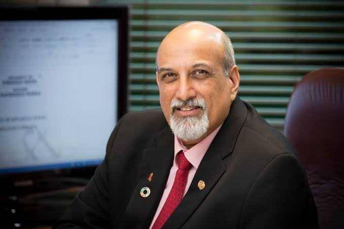 Prof. Abdool Karim, epidemiologist Afrika Selatan. (twitter.com/Presidency l South Africa)