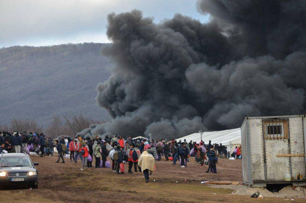 Bosnia didesak untuk membuat kamp penampungan baru sementara. (twitter.com/IOM-UN Migration)