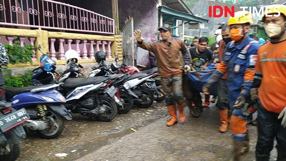 Korban Longsor Lembang Ditemukan, Jasad dalam Kondisi Bersujud