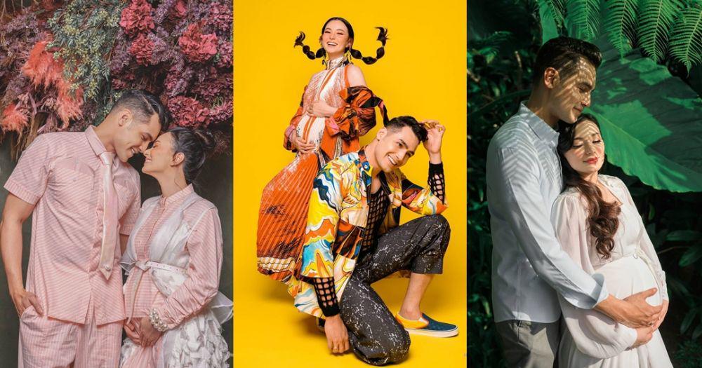 Resmi Jadi Ibu, 9 Ide Maternity Photoshoot Asmirandah & Jonas Rivanno