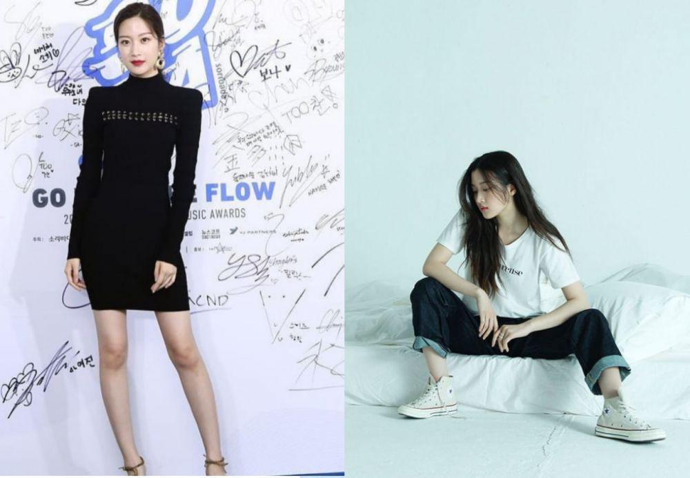 13 Inspirasi Outfit Kekinian Ala Moon Ga Young, Cocok untuk Hangout!