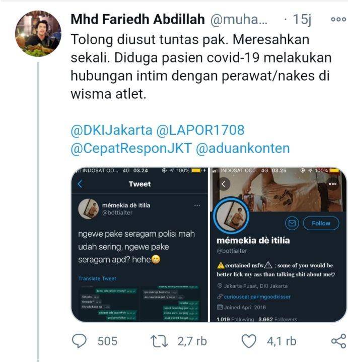 Twitter @muhammadfariedh