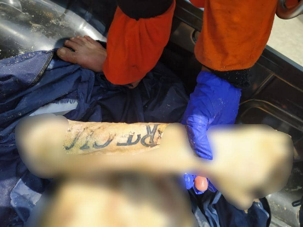 Tato pada tangan korban. IDN Times/Istimewa