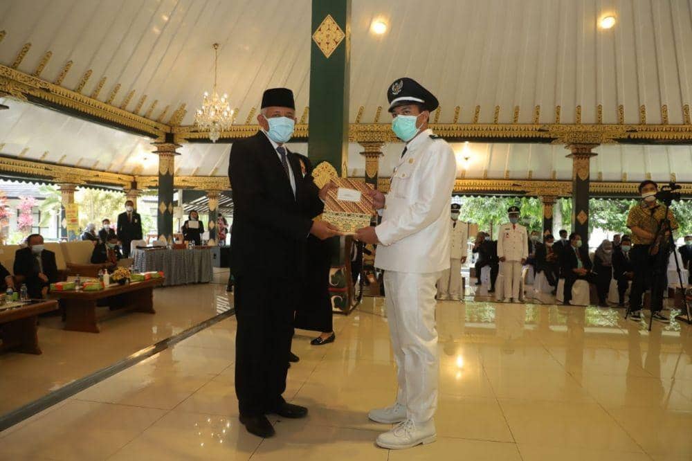 Pelantikan Lurah di wilayah Kabupaten Sleman. Dok: istimewa
