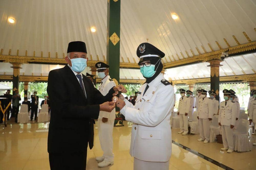 49 Lurah Terpilih Resmi Dilantik Bupati Sleman