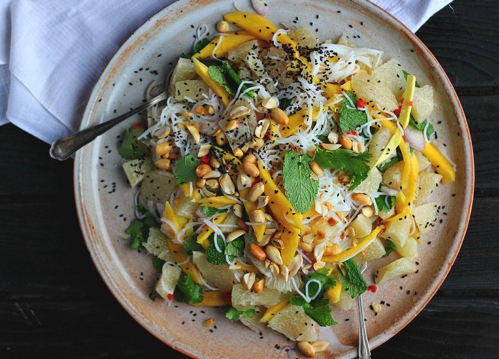 5 Ragam Olahan Salad Berbahan Jeruk Bali Ini Rasanya Segar dan Lezat