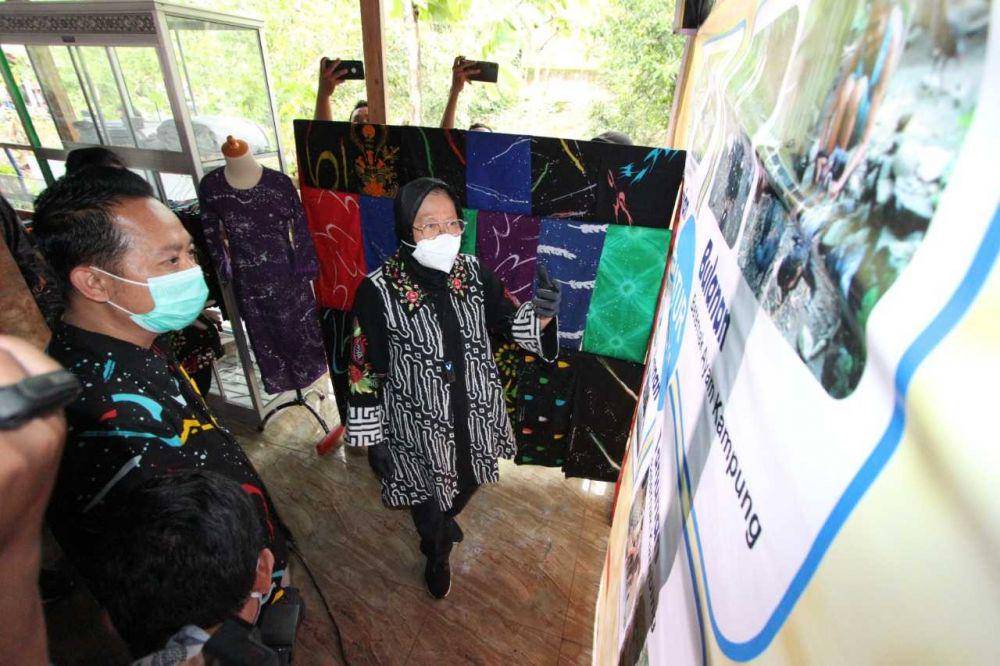 Menteri Sosial Tri Rismaharini di Ponorogo. Istimewa