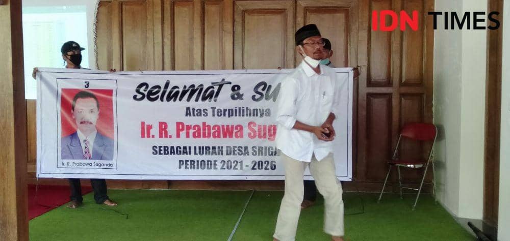 Lurah Srigading, Prabawa Suganda. (IDN Times/Daruwaskita)