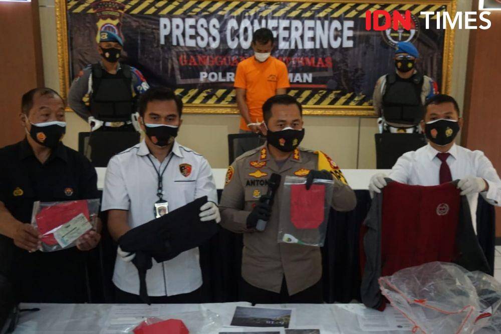 Kapolres Sleman AKBP Anton Firmanto (kedua dari kanan). IDN Times/Tunggul Damarjati