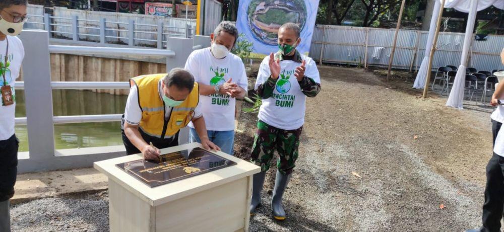 Atasi Banjir, Kolam Retensi Gedebage Resmi Beroperasional