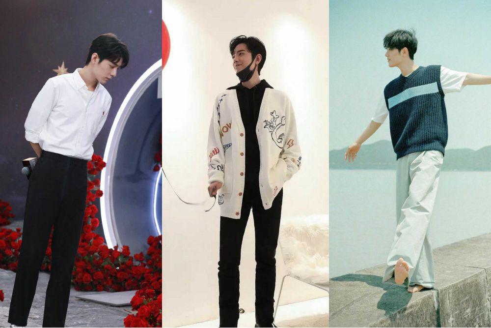 9 Ide Style Kasual hingga Formal ala Xiao Zhan, Pria Tertampan 2020