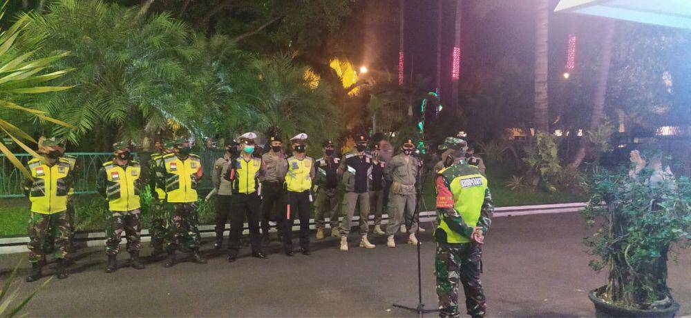 Tim Satgas COVID-19 Tulungagung lakukan sosialisasi pemberlakuan jam malam, IDN Times/ istimewa