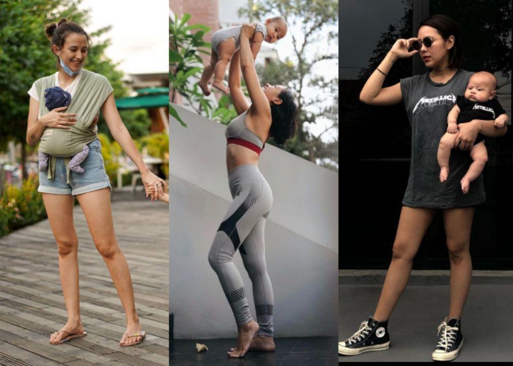 Inspiratif, 11 Artis Ini Sukses Kembali Langsing Setelah Melahirkan