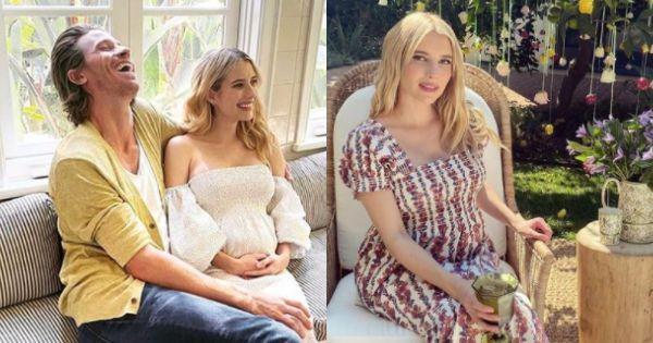 Melahirkan Anak Pertama, 10 Pesona Emma Roberts Selama Masa Kehamilan