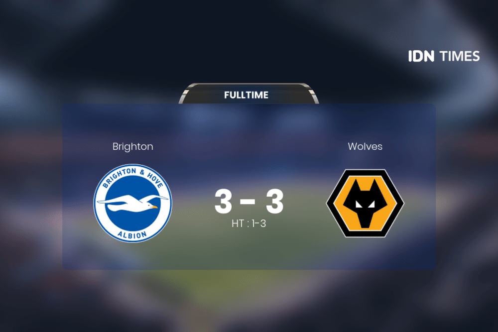 Wolves Vs Brighton Tanpa Pemenang