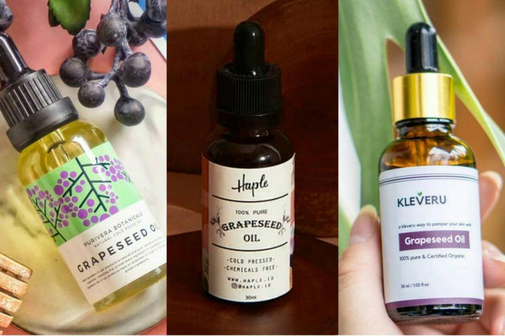 7 Produk Face Oil Berbahan Grapeseed Oil, Kecintaan Kulit Berminyak