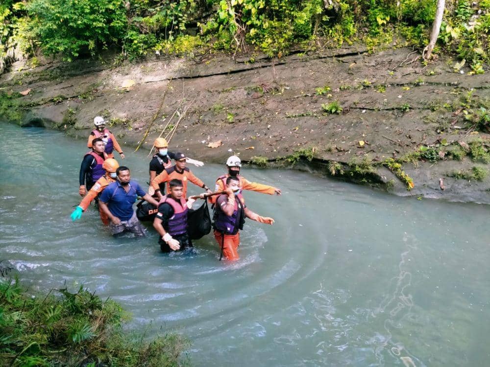Mandi di Sungai Yeh Mekecir Jembrana, Kakak Adik Ditemukan Mengambang