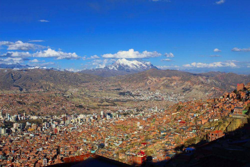 Pemandangan Kota La Paz, Bolivia. instagram.com/elenfort/