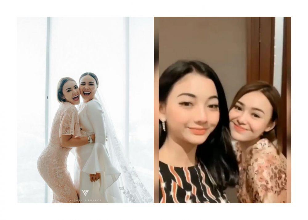 10 Adu Gaya Amanda Manopo dengan Saudari Asli Vs Saudari di Sinetron