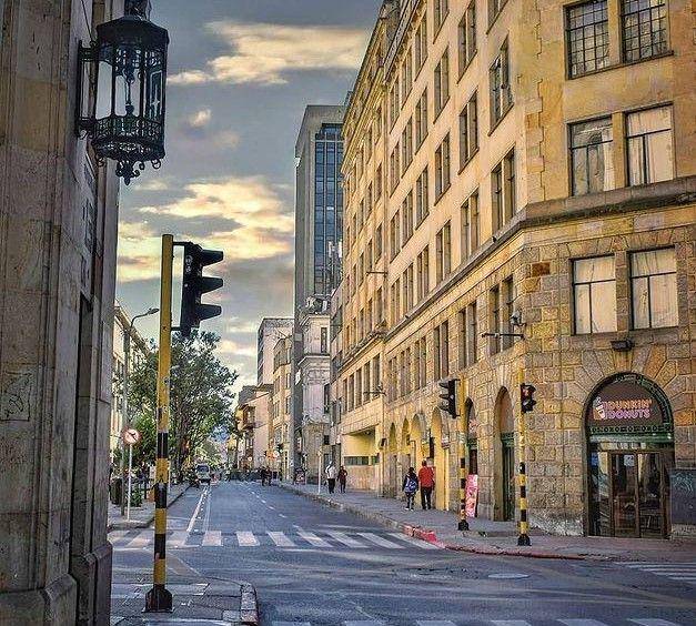 Suasana Kota Bogota saat pandemi COVID-19. instagram.com/canalcitytv/