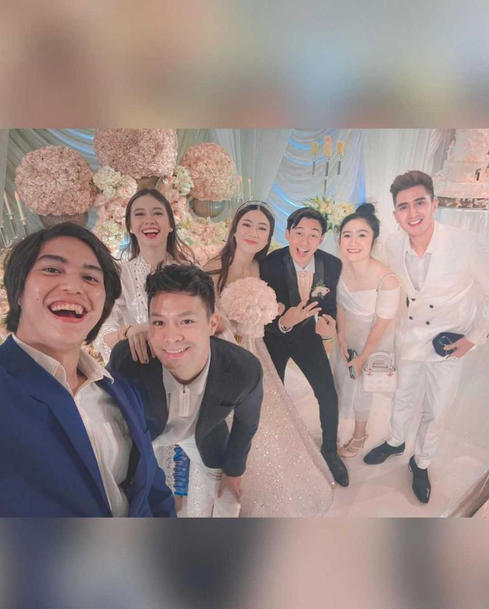 9 Potret Artis Hadiri Pernikahan Felicya Angelista dan Hito Caesar