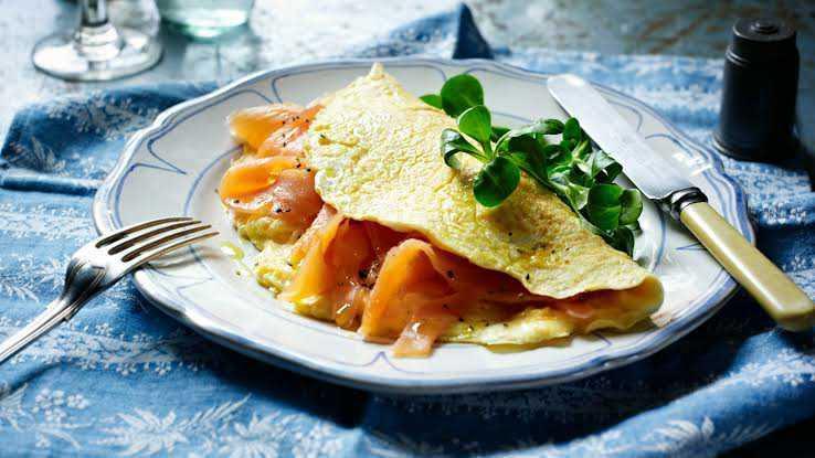 Resep Omelette Salmon Asap yang Cocok untuk Menu Sarapan, Praktis!
