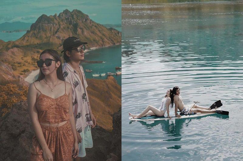 10 Potret Liburan Ranty Maria di Labuan Bajo, Ada Rayn Wijaya!