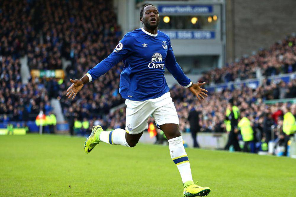 Romelu Lukaku bersama Everton. (bleacherreport.com)