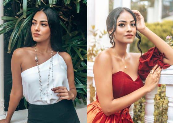 9 Potret Christina Peiris. Miss Universe Sri Lanka yang Charming