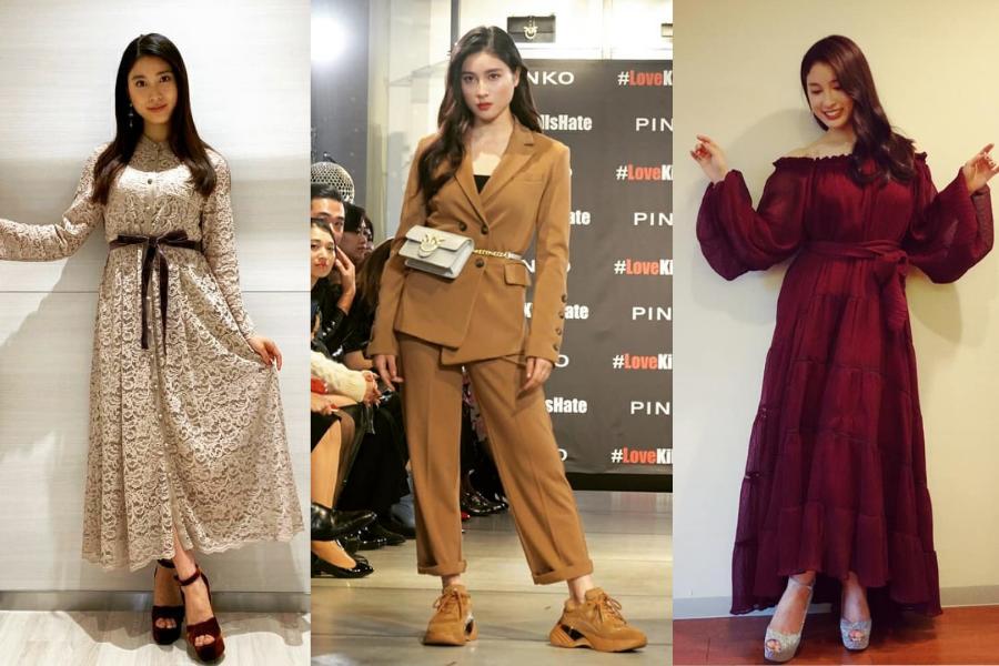 10 OOTD Modis Tao Tsuchiya 'Alice in Borderland', Didominasi Gaun Apik
