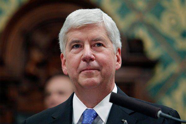 Mantan Gubernur Michigan, Rick Snyder. (Twitter.com/J84420498)