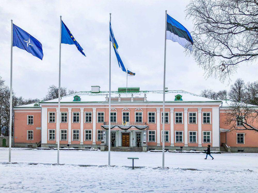 Istana Presiden Estonia di Tallin. twitter.com/KerstiKaljulaid/