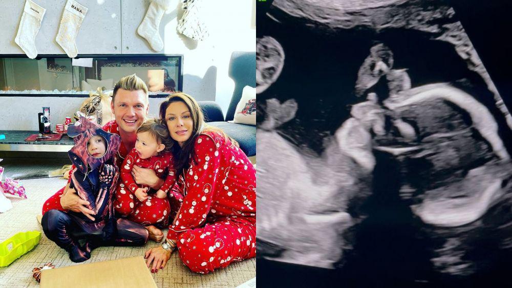 Segera Jadi Kakak, 9 Momen Dua Anak Nick Carter Main Bareng
