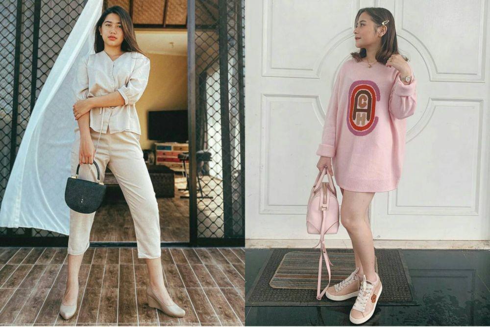 9 Adu Gaya Josephine Firmstone vs Prilly Latuconsina, Fashionista Muda