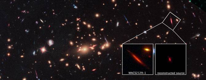 MACS 2129-1, galaksi "mati" yang tak lagi produksi bintang. hubblesite.org