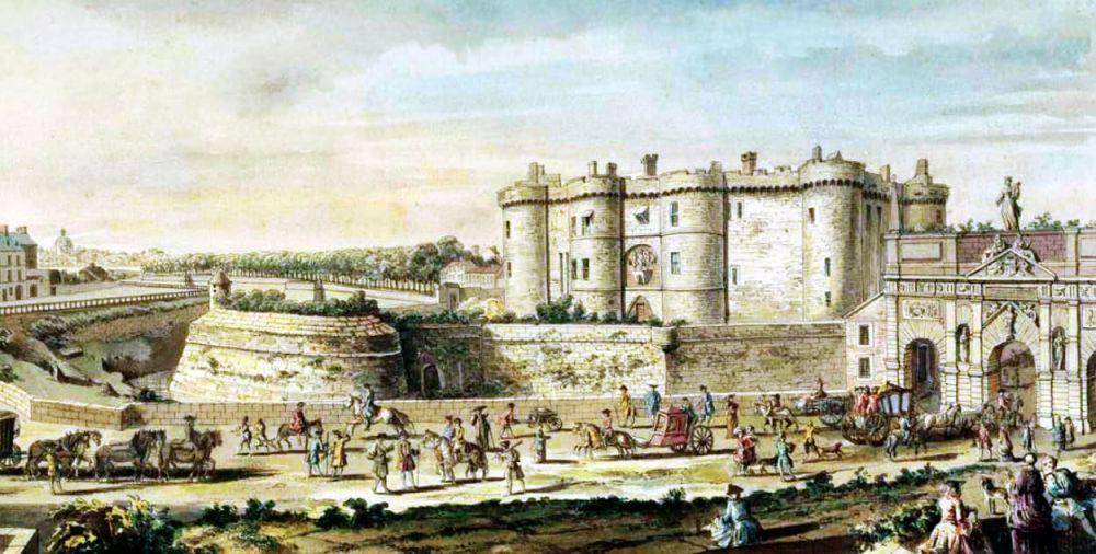 Ilustrasi penjara Bastille (joinusinfrance.com)