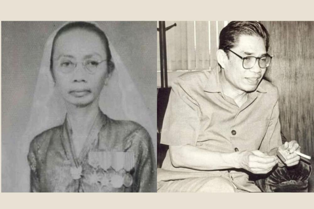 Kolase foto dua tokoh pengusul pembentukan Provinsi Mandar pada 1961, Andi Depu dan Baharuddin Lopa. (Dok. Istimewa)