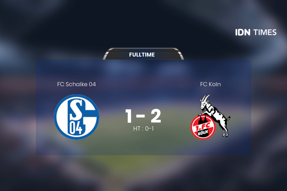 Fc Schalke 04 Dihajar Fc Koln 1-2, M. Gisdol Puji Pemain