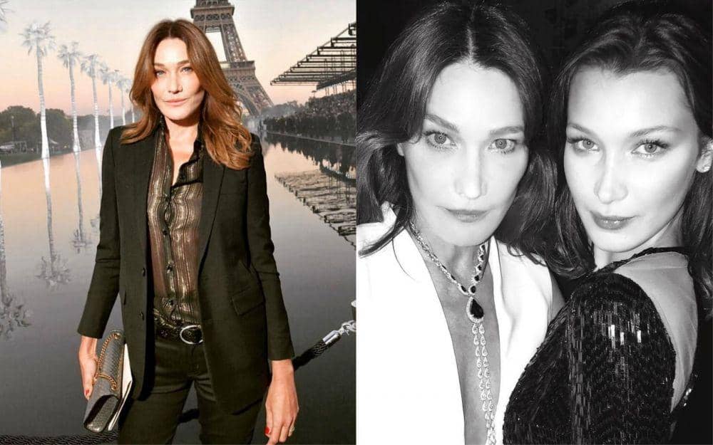 Disebut Cocok Jadi Ibu Bella Hadid, 10 Potret Awet Muda Carla Bruni