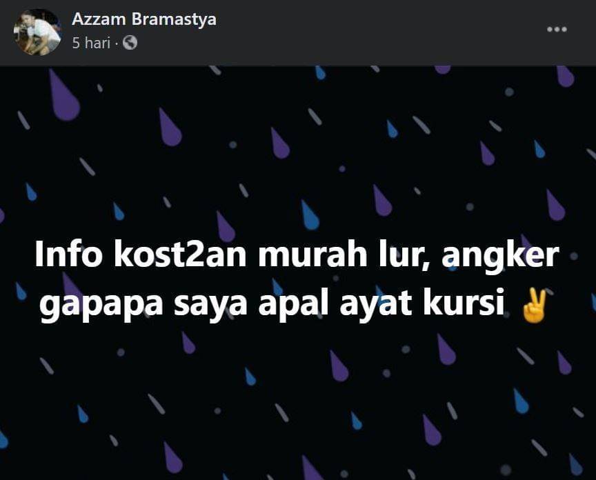 Facebook Azzam Bramastya