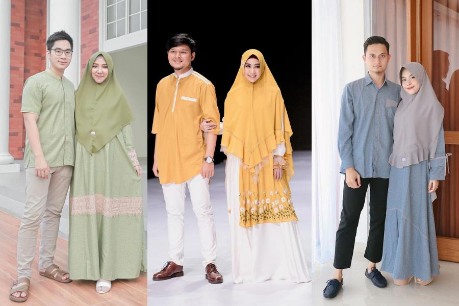9 Inspirasi Baju Muslim Couple untuk Acara Keluarga, Bakal Dipuji deh!
